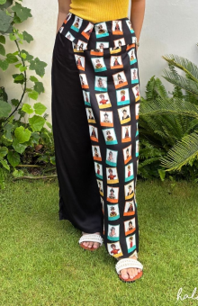 HaluanBali Celana Sarung Photocard - D01-0425 - Katun Organik